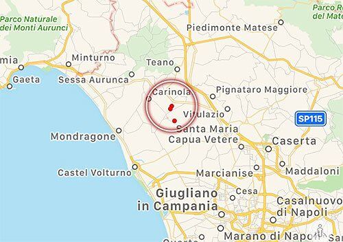 terremoto francolise oggi 31 agosto