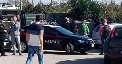 morto pomigliano d'arco area di servizio