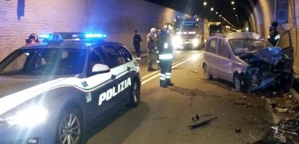 incidente morto ss 158 volturno galleria colli