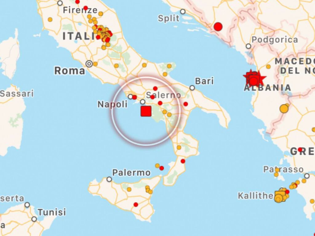 terremoto campania