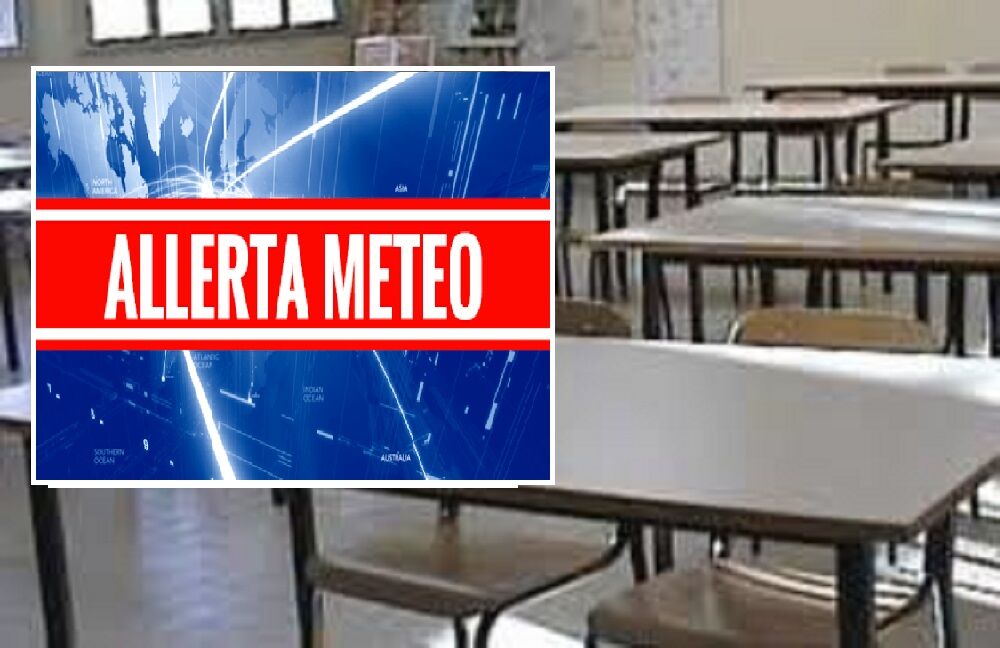 scuole allerta meteo