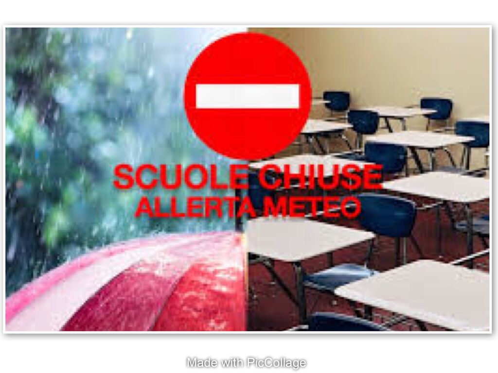 scuole chiuse allerta meteo