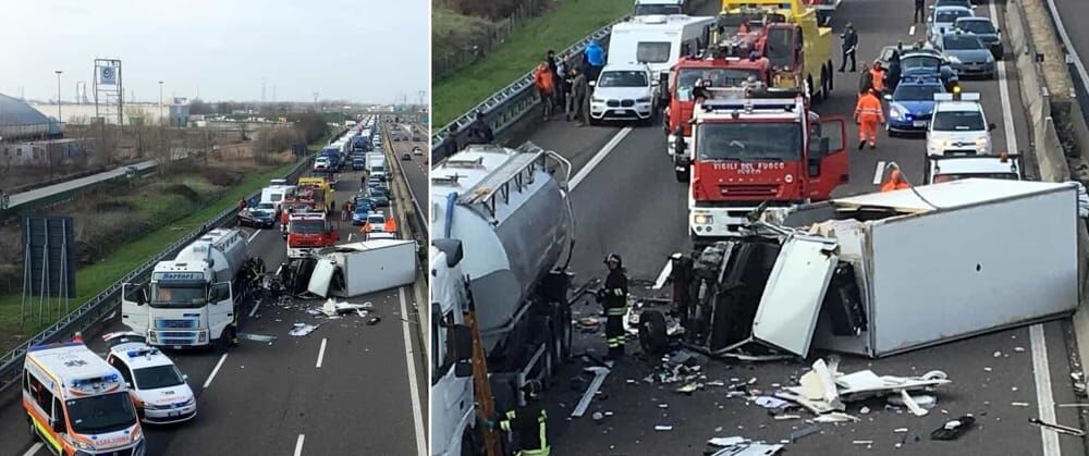 incidente a1 21 novembre morto