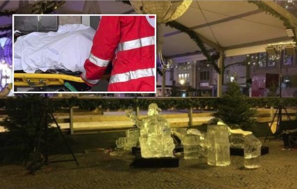 lussemburgo scultura ghiaccio morto bimbo