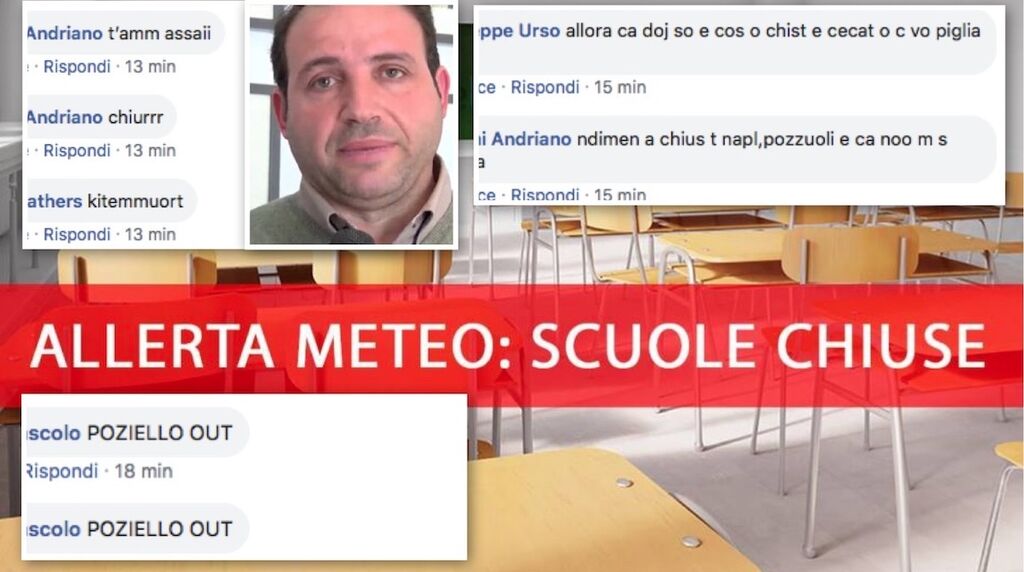 scuole chiuse giugliano scuole aperte antonio poziello