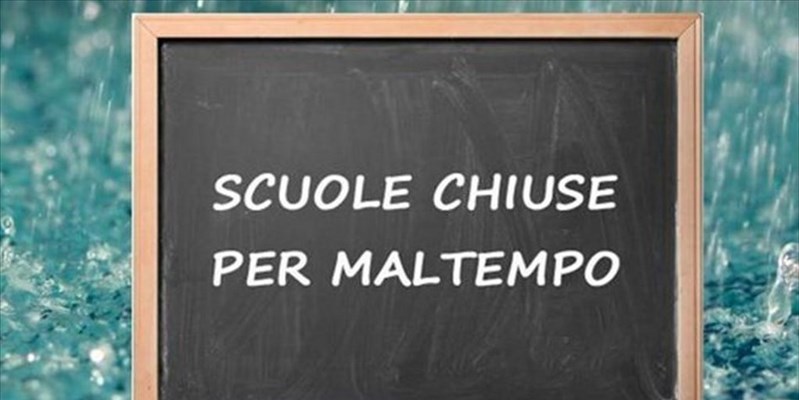 scuole chiuse allerta meteo