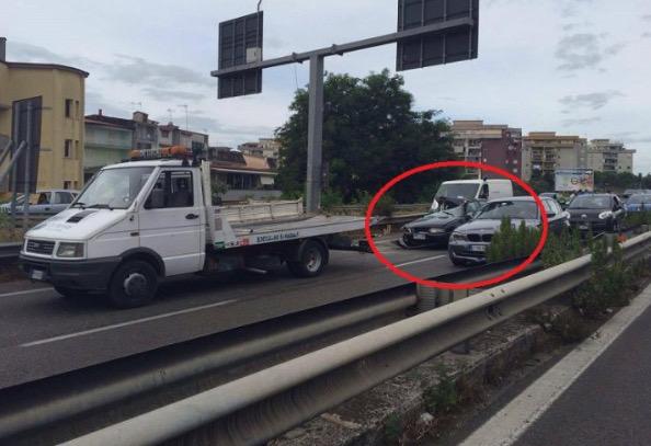 incidente asse mediano