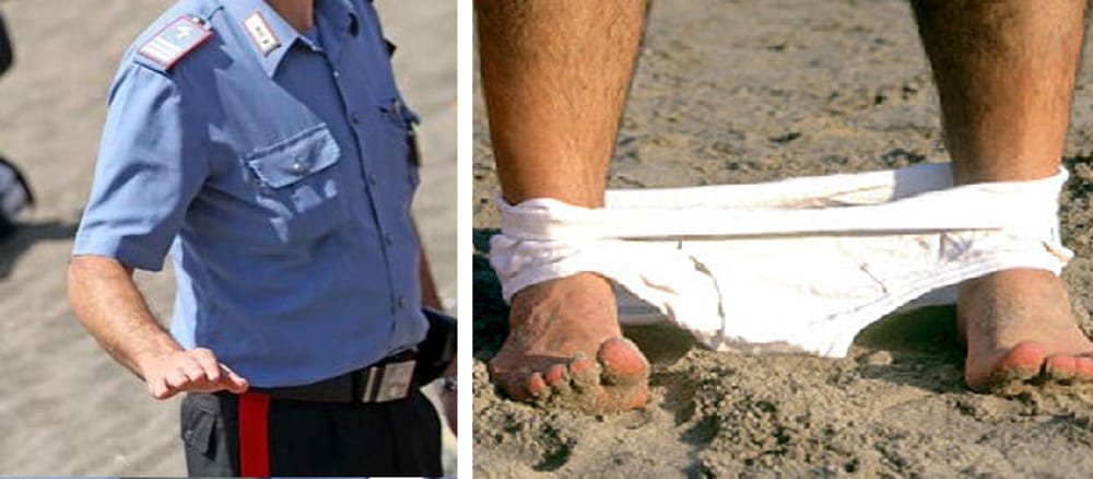 licola si masturba in spiaggia