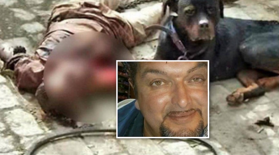 massimo sartori sbranato rottweiler morto pozzonovo