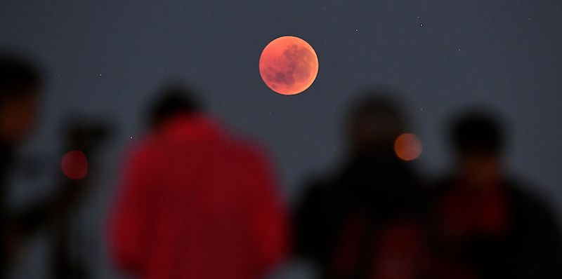 Luna Eclissi lunare Terra Astronomia Gennaio