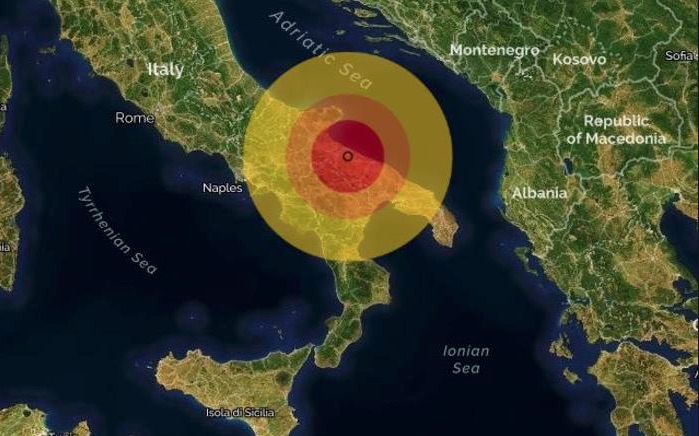 andria puglia terremoto