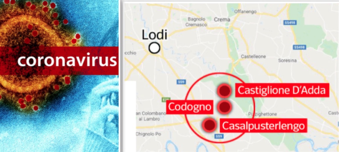 coronavirus castiglione d'adda codogno casalpusterlengo