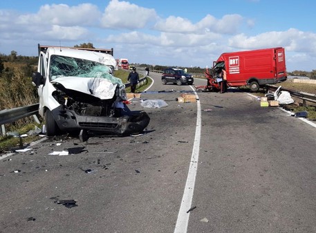 Incidente Decimomannu Strada Statale 196