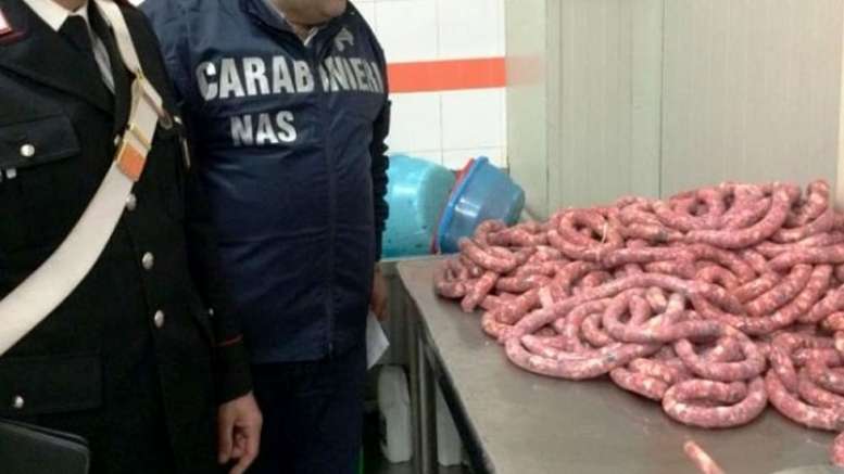 carabinieri nas marano macelleria