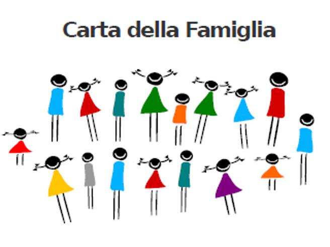 carta della famiglia 2020 modulo i negozi a chi spetta