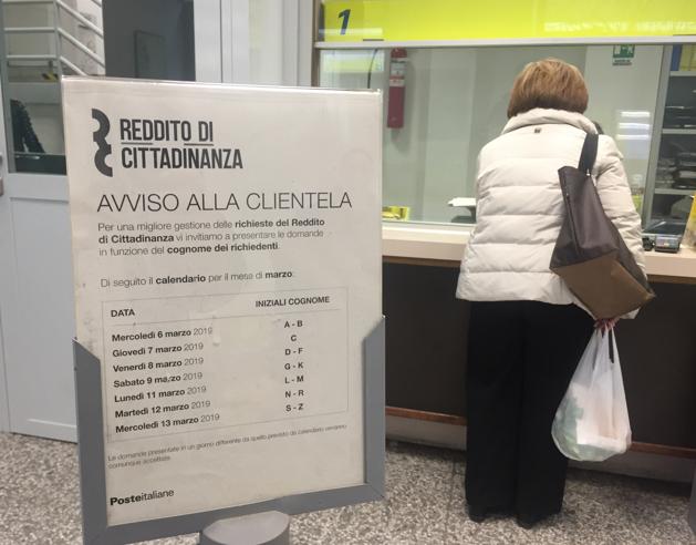 reddito di cittadinanza