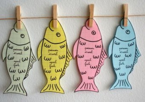 pesce d'aprile per bambini