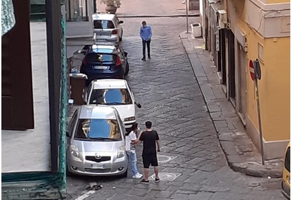 parcheggiatori abusivi napoli fase 2