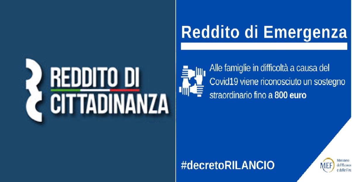 rinuncia reddito di cittadinanza per reddito di emergenza