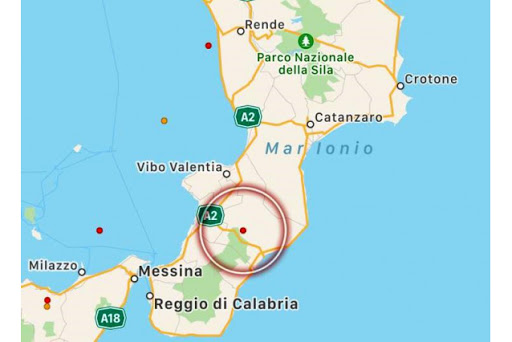 terremoto calabria