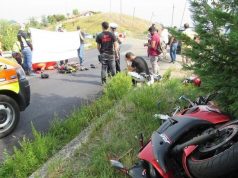 incidente moto portico di caserta ferito bimbo