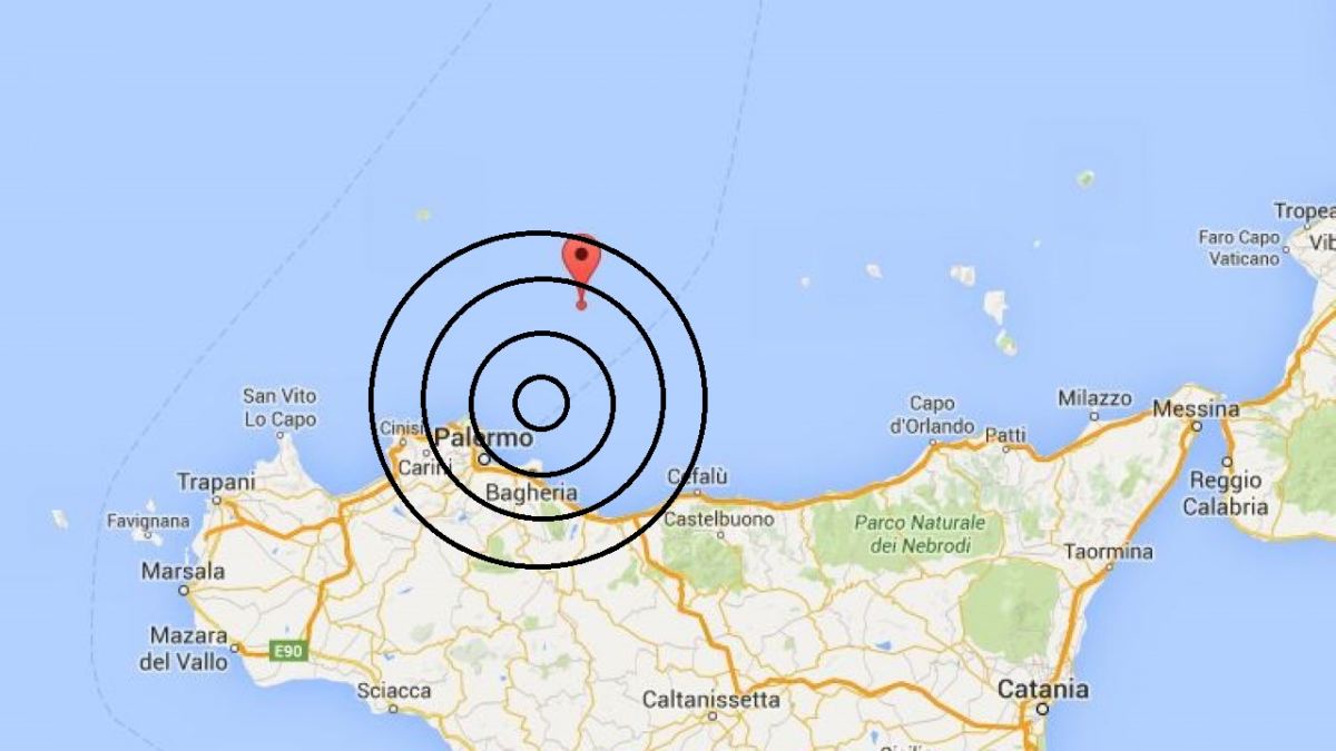 terremoto largo di palermo oggi 8 giugno