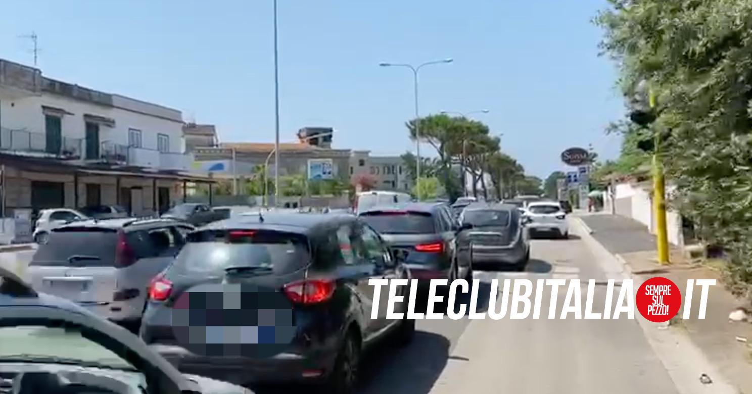 giugliano lidi traffico