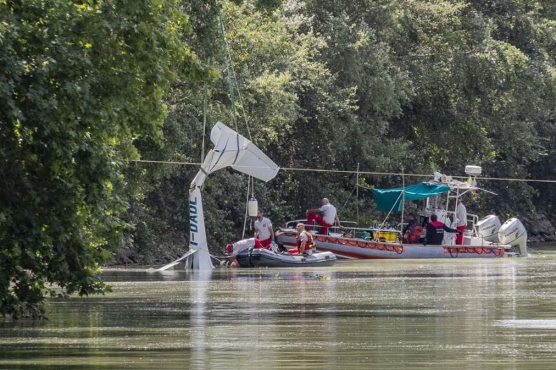 elicottero Tevere chi c'era