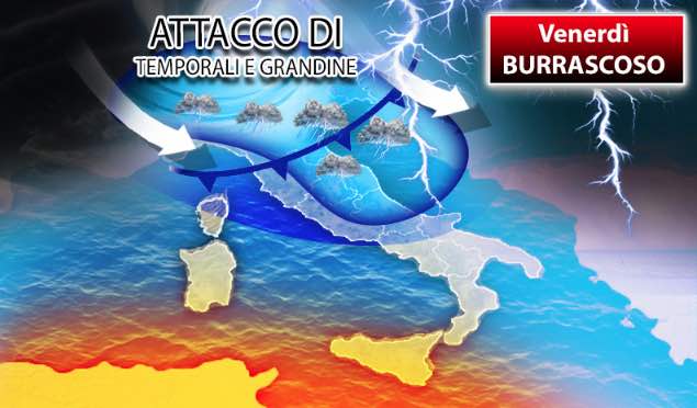 previsioni meteo domani