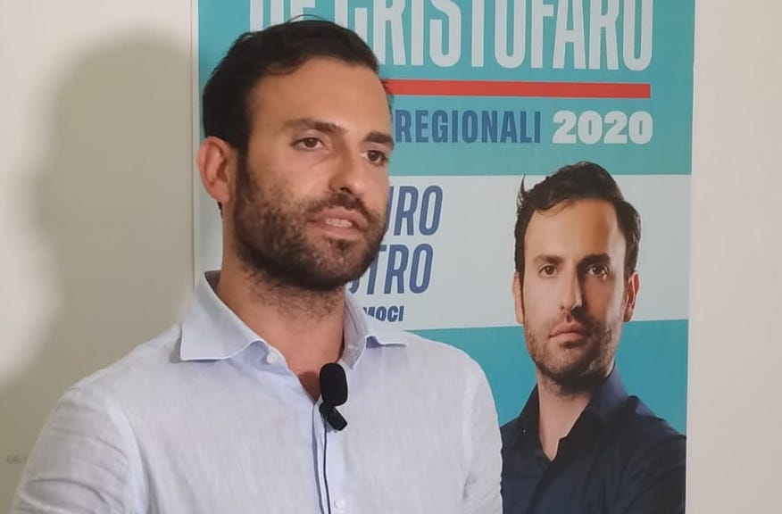 orlando de cristofaro regionali 2020 de luca