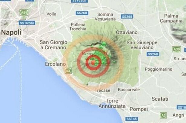 terremoto Vesuvio
