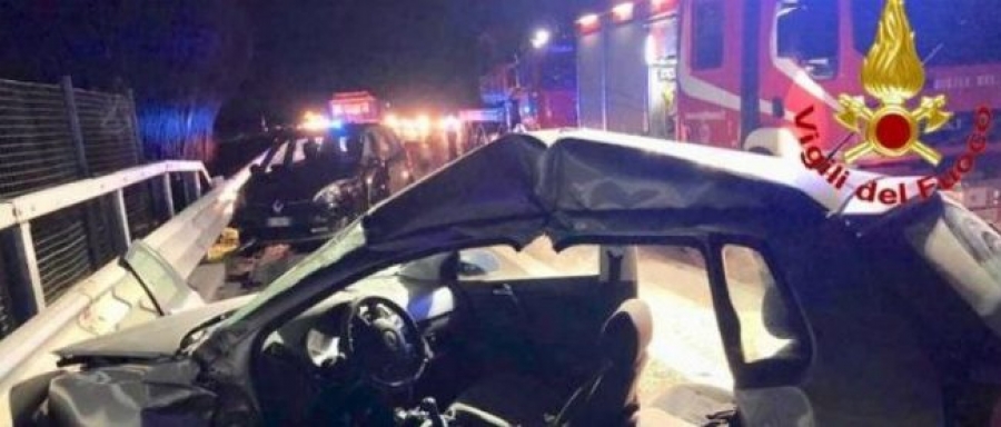 incidente caserta morto