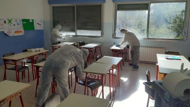 coronavirus scuola pozzuoli