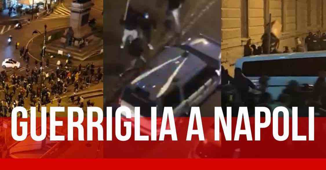 proteste napoli coprifuoco