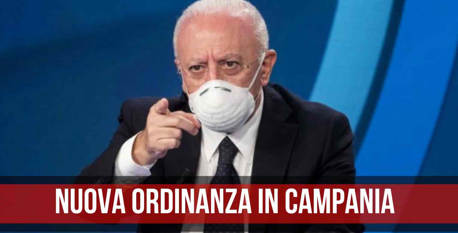 ordinanza de luca campania