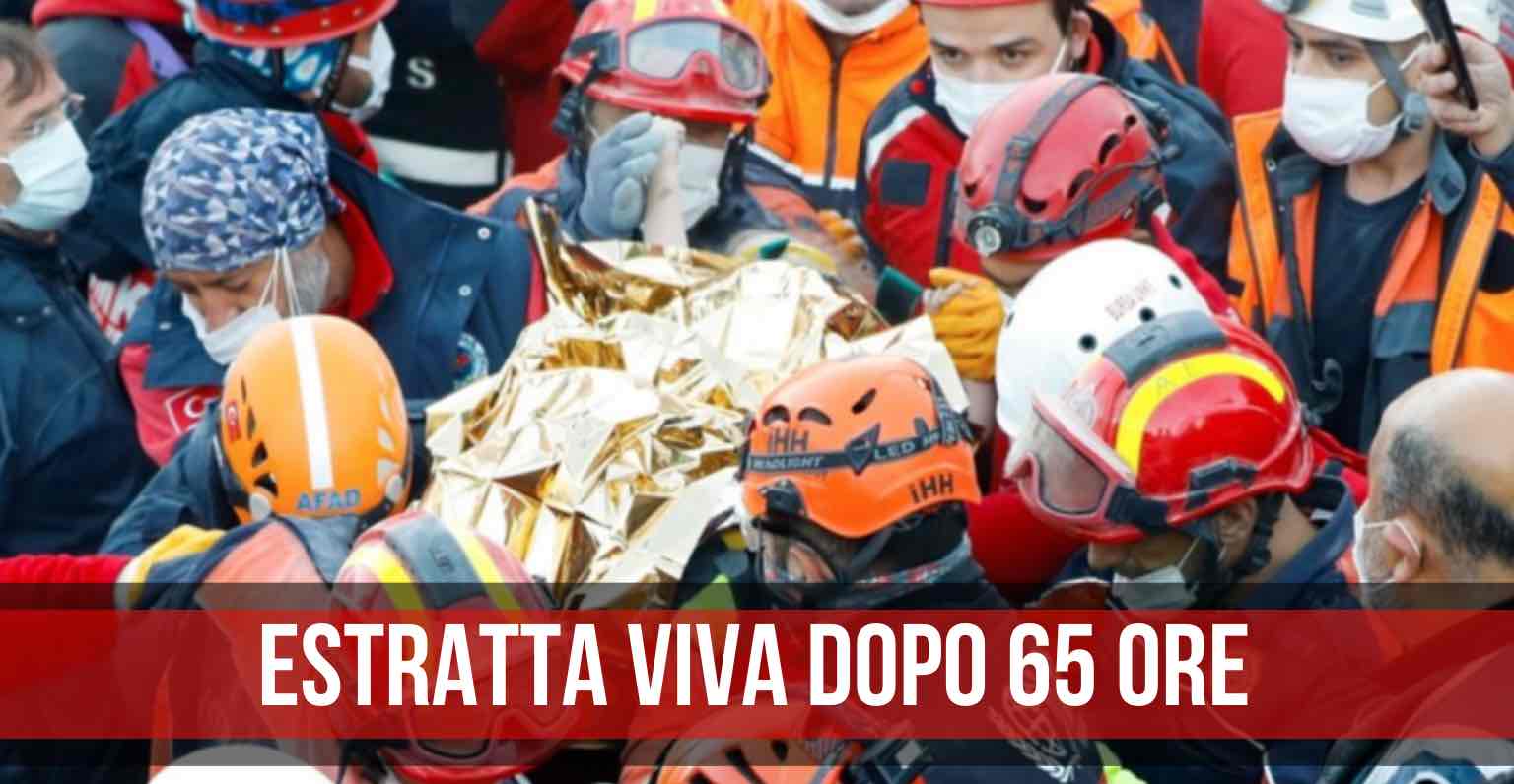 bimba di 3 anni estratta viva