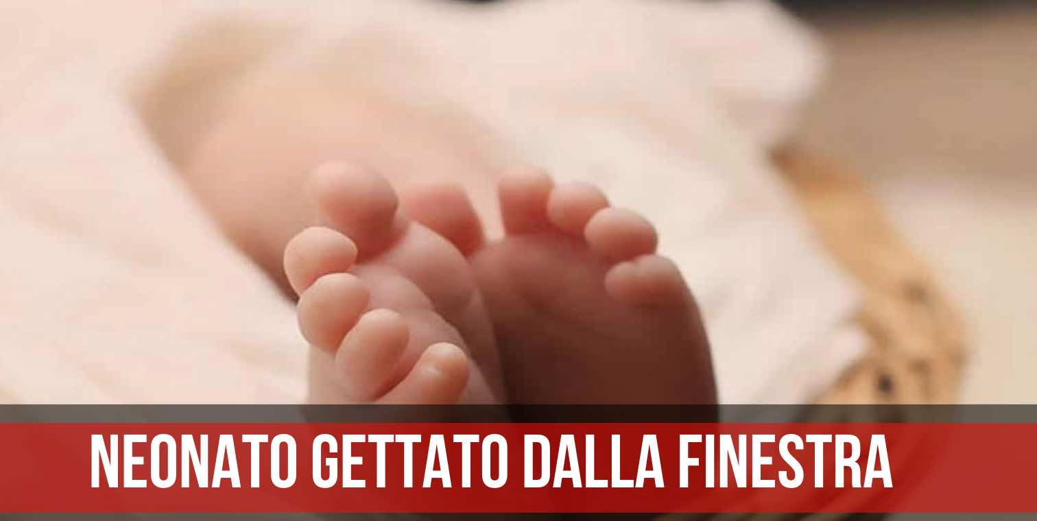 trapani neonato gettato dalla finestra