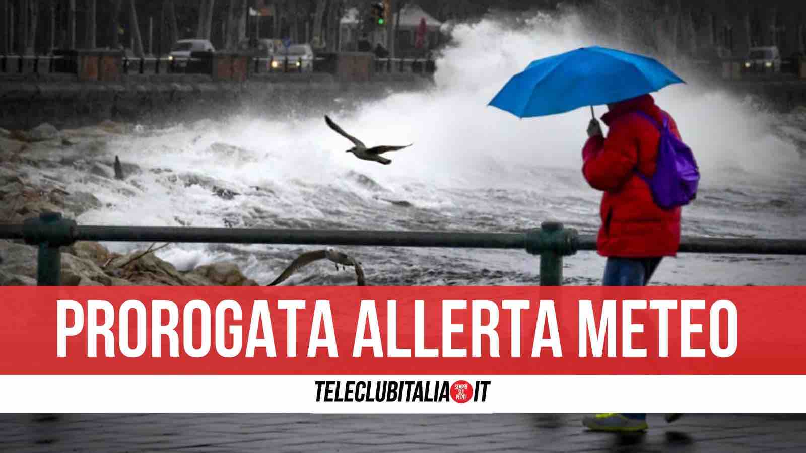 allerta meteo campania