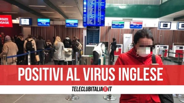 variante inglese 6 casi in campania