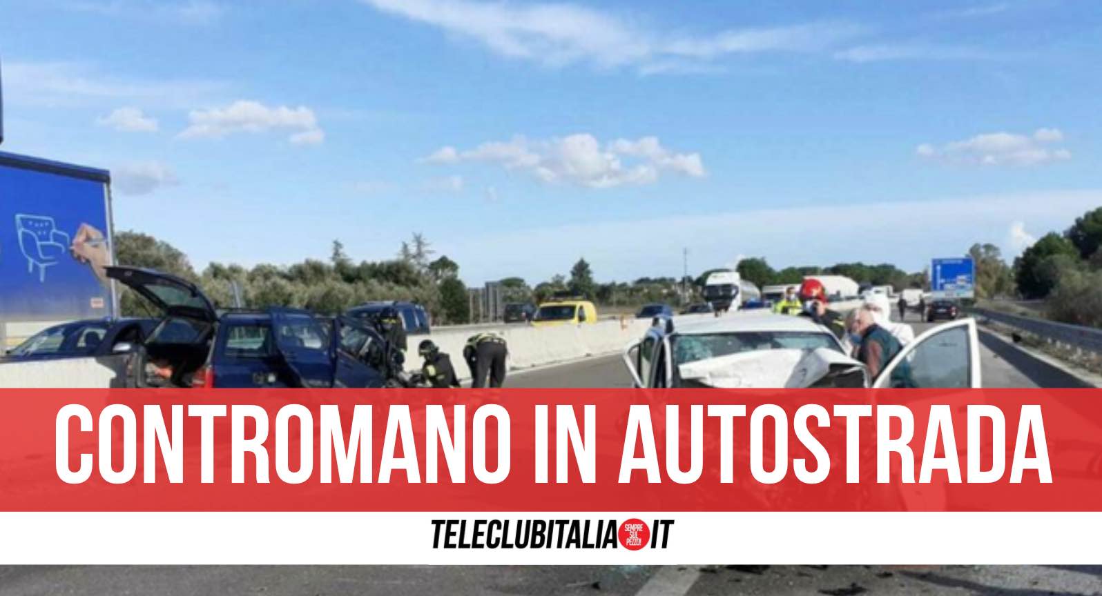 incidente brindisi autostrada contromano