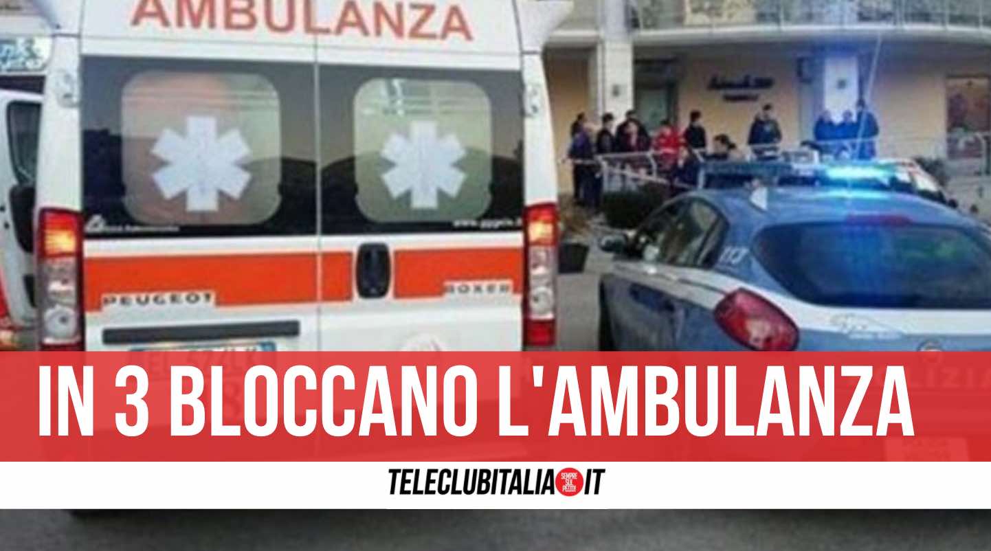 aggrediscono autista ambulanza