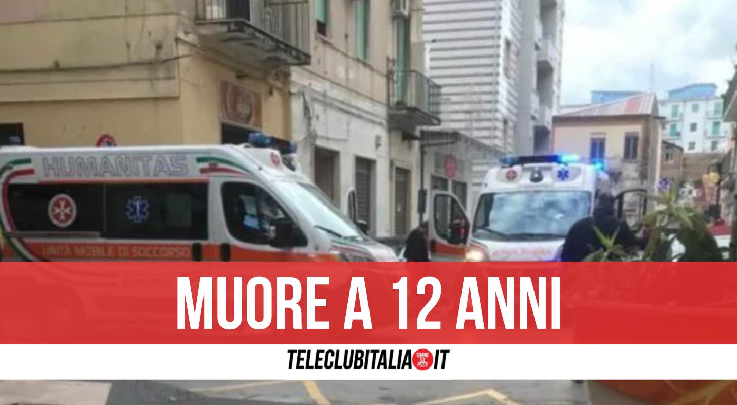 battipaglia morto 12enne