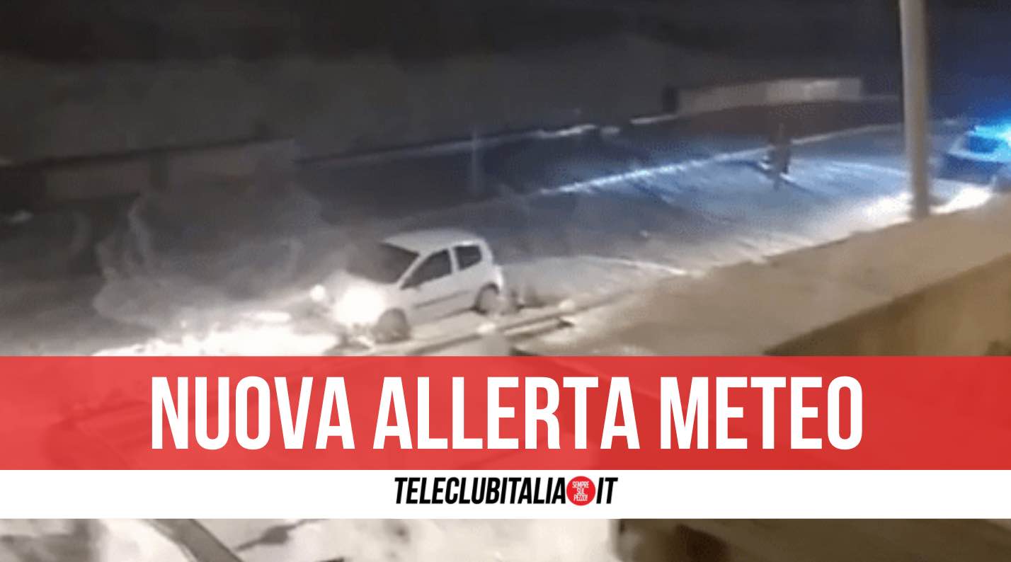 allerta meteo arancione campania