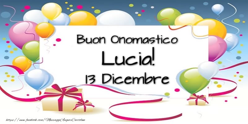 auguri santa lucia