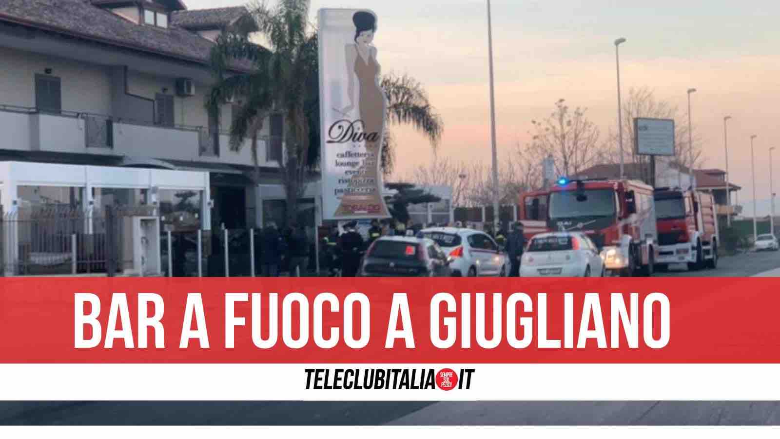 incendio bar diva giugliano