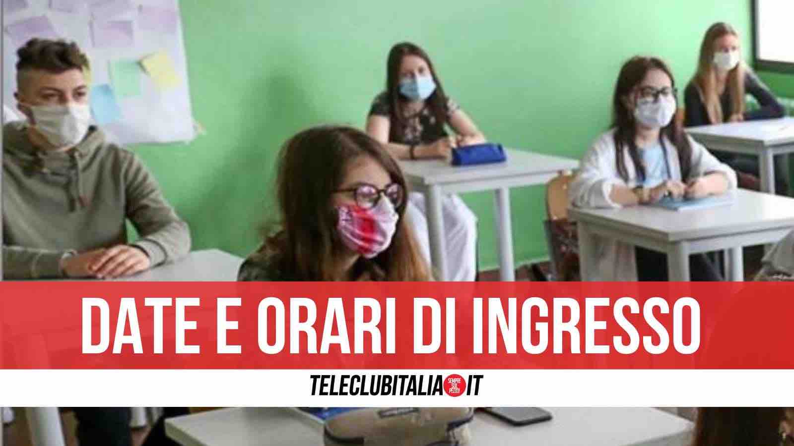 quando si torna a scuola in campania