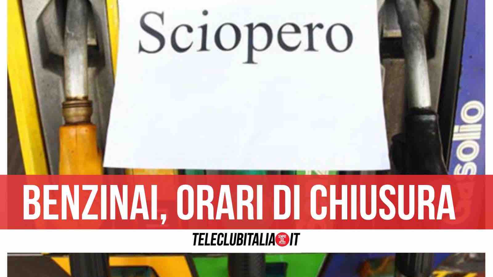 sciopero benzinai orari