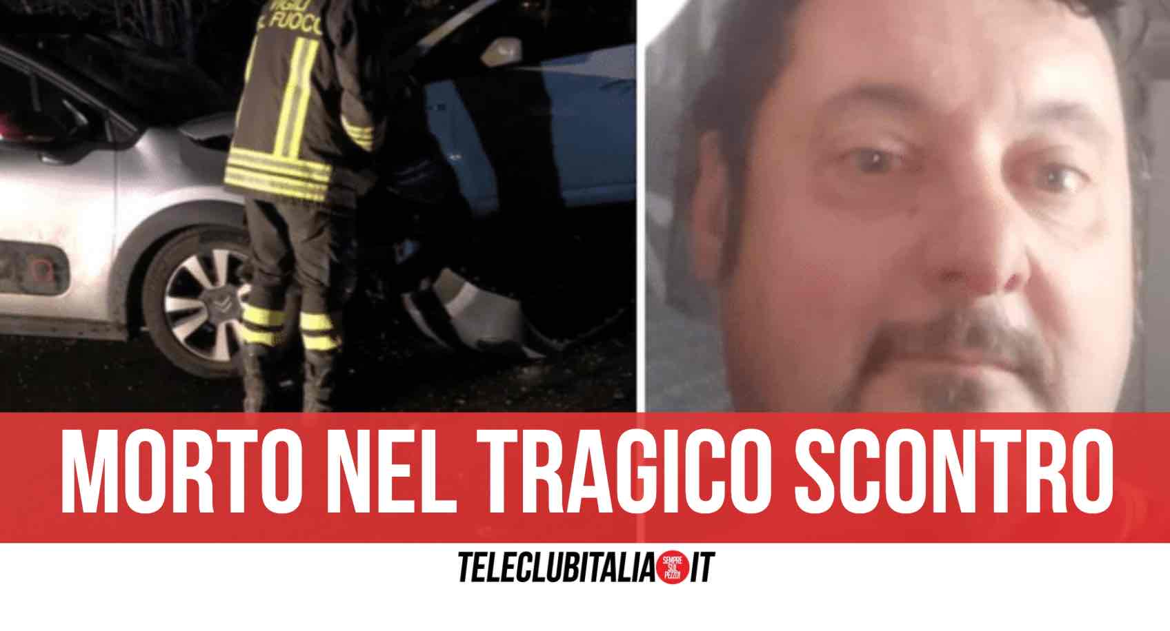 incidente morto caserta