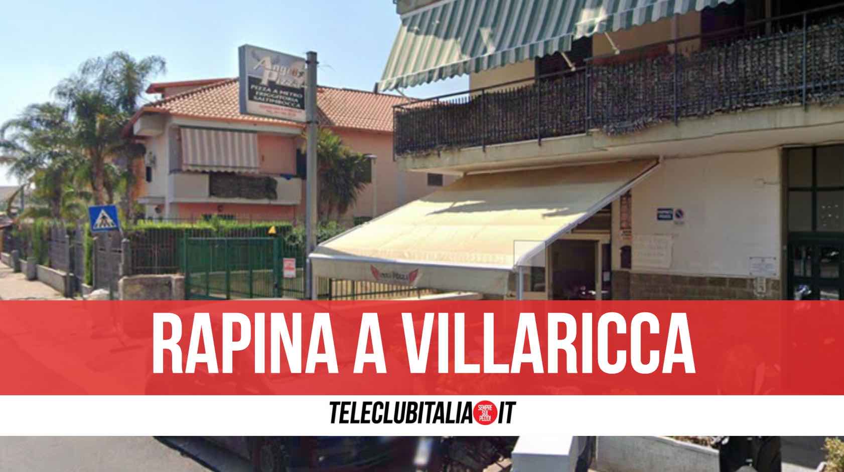 rapina pizzeria villaricca