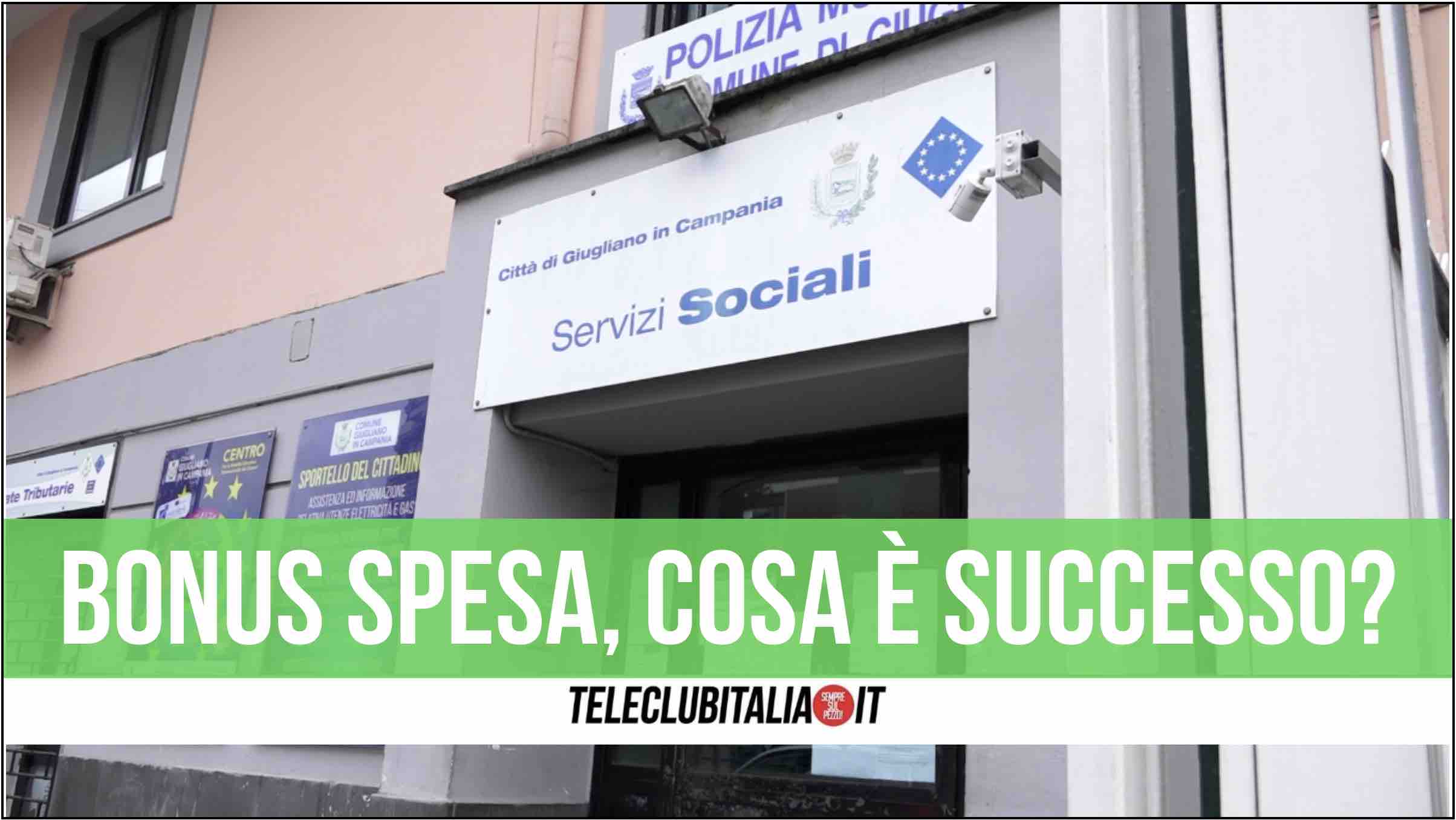 bonus spesa giugliano caf esclusi